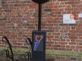 Vrijheidsvuur voor Nicolaikerk bij 80 jaar vrijheid Appingedam.
