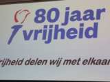 80 jaar vrijheid. Vrijheid delen wij met elkaar.