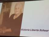 Portret van Victoria Liberta Schuur.